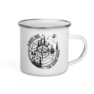 Always Take The Scenic Route Mug