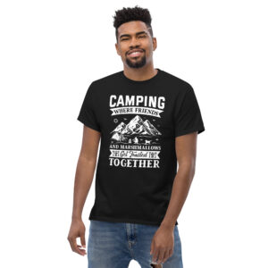 Camping Friends & Marshmallows Men T-Shirt
