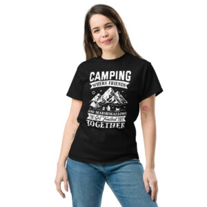 Camping Friends & Marshmallows Women T-Shirt