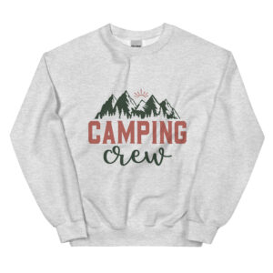 Women Camping Grew Sweatshirt